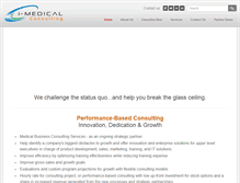 Tablet Screenshot of i-medicalconsulting.com